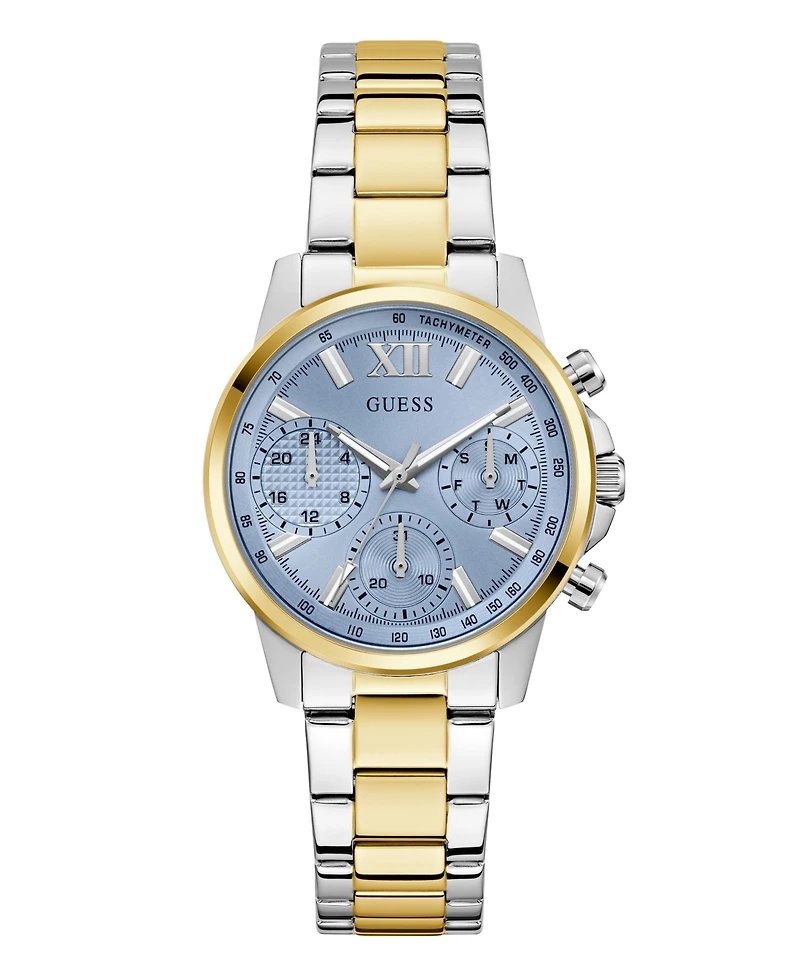 Guess Women's Two-Tone Multi-Function Watch, 36mm