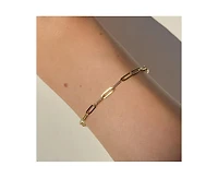 Paperclip Link Bracelet