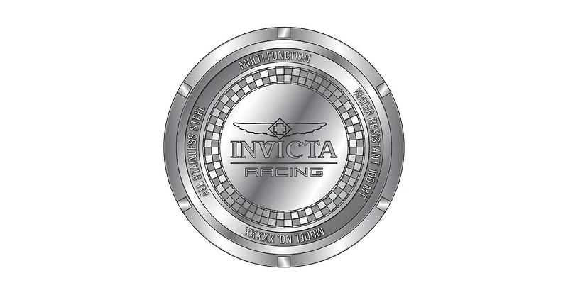 Invicta Unisex 47214 Invicta Racing Quartz Chronograph Black Dial Watch