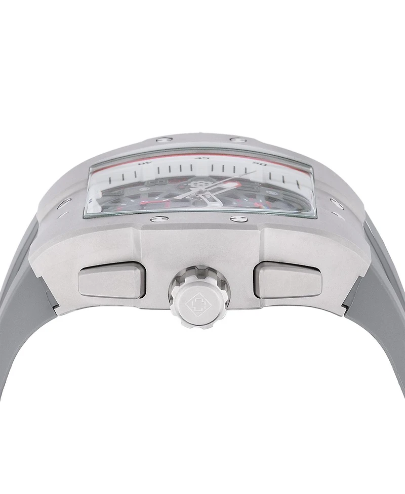 Invicta Men's 48026 Invicta Racing Quartz 3 Hand White, Grey, Transparent Dial Watch