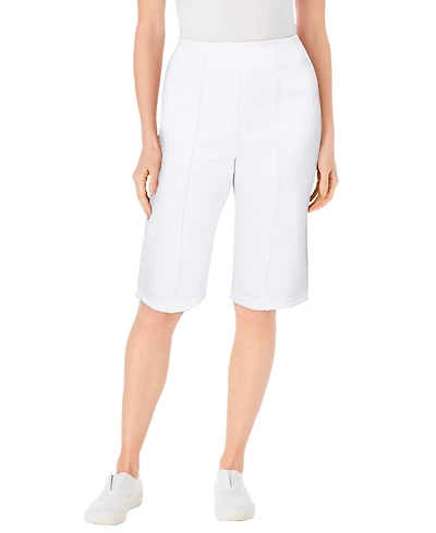 Woman Within Plus Knit Bermuda Short