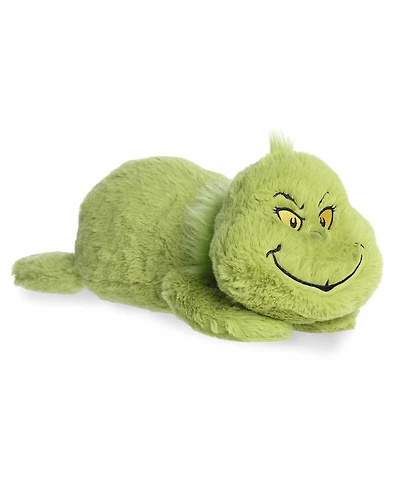 Aurora Large Snoozles Grinch Dr. Seuss Whimsical Plush Toy Green 17.5"