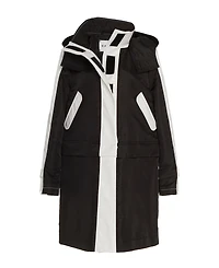 Caalo Women's Water-resistant Convertible Sustainable Raincoat