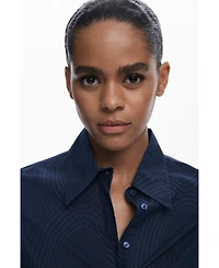 Desigual Women's Textured plain shirt