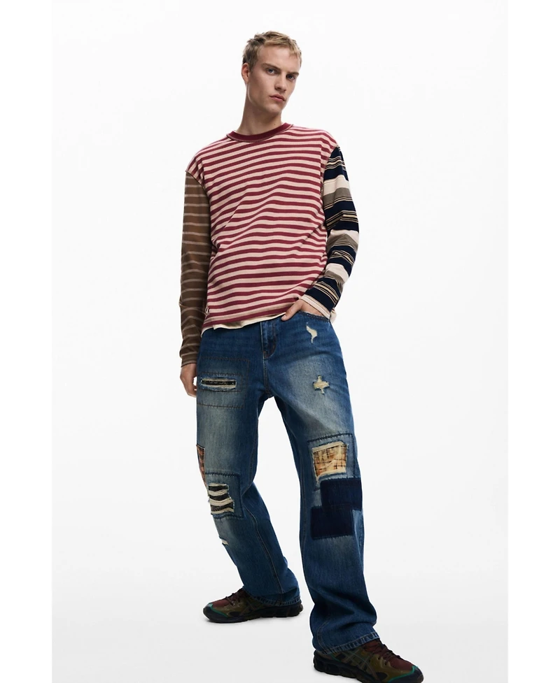 Desigual Men's Patch denim trousers