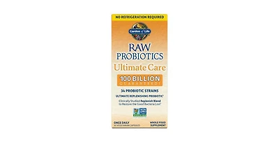 Garden of Life Raw Probiotics Ultimate Care ,30 Caps