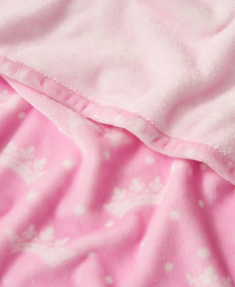 Juicy Couture Baby Plush Throw Blankets, 40" x 50"
