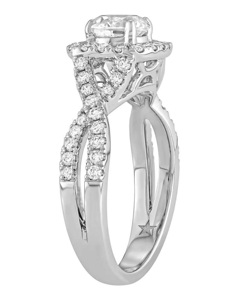 Macy's Diamond Ring (1-3/8 ct. t.w.) in 14K White Gold
