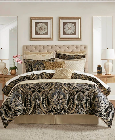 Croscill Julius 4-Pc. Jacquard Comforter Set, Queen