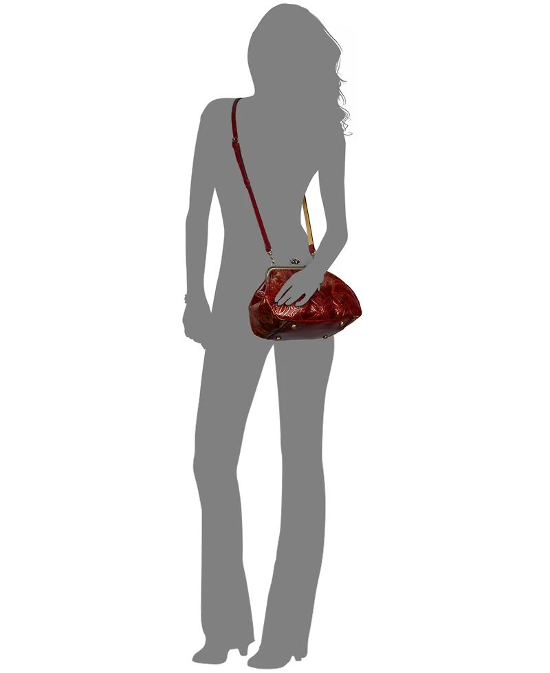 Patricia Nash Tabby Frame Crossbody Handbag