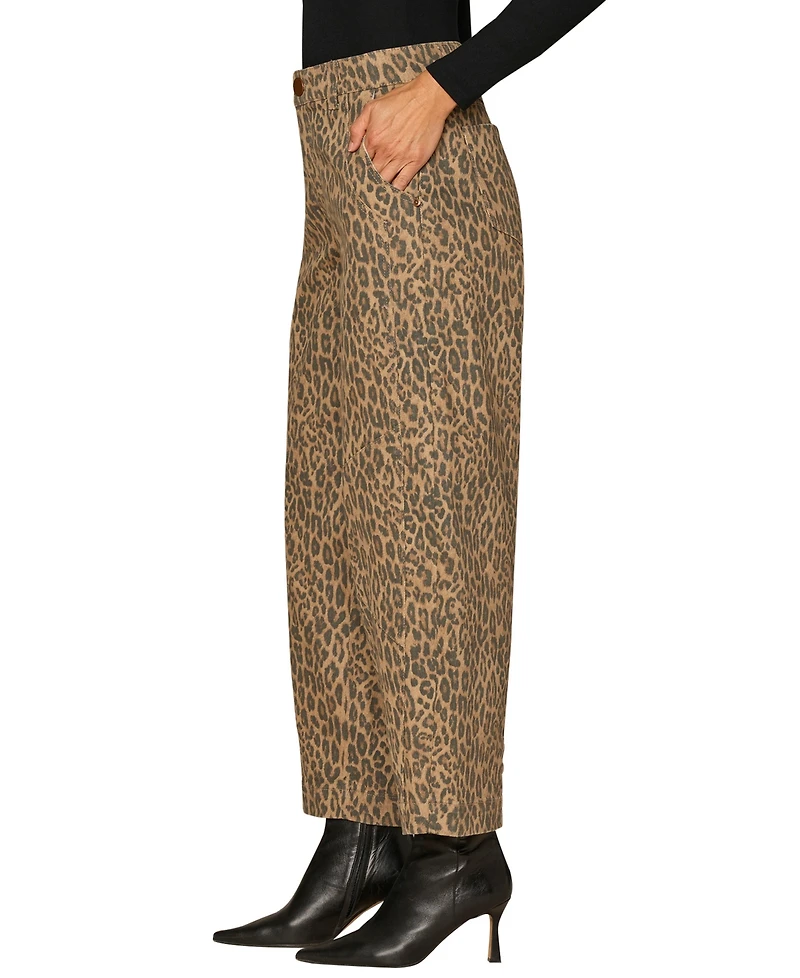 Democracy Petite Barrel Leg Skyrise Jeans