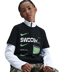 Nike Boys 8-20 Swoosh Printed Short-Sleeve T-Shirt