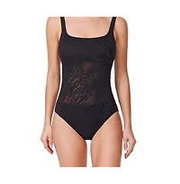 Profile by Gottex Women's Skyfall Textured Square Neck One Piece
