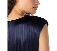 Liverpool Los Angeles Women's V-Neck Peplum Top