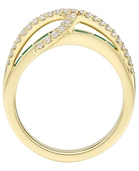 Macy's Emerald (1-3/4 ct. t.w.) and Diamond (1/3 Ring 14K Gold (also White Sapphire & Ruby)