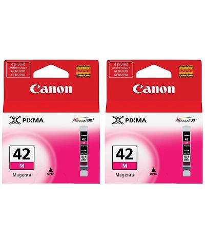 Canon Cli-42 Magenta Ink Cartridge, 2-Pack