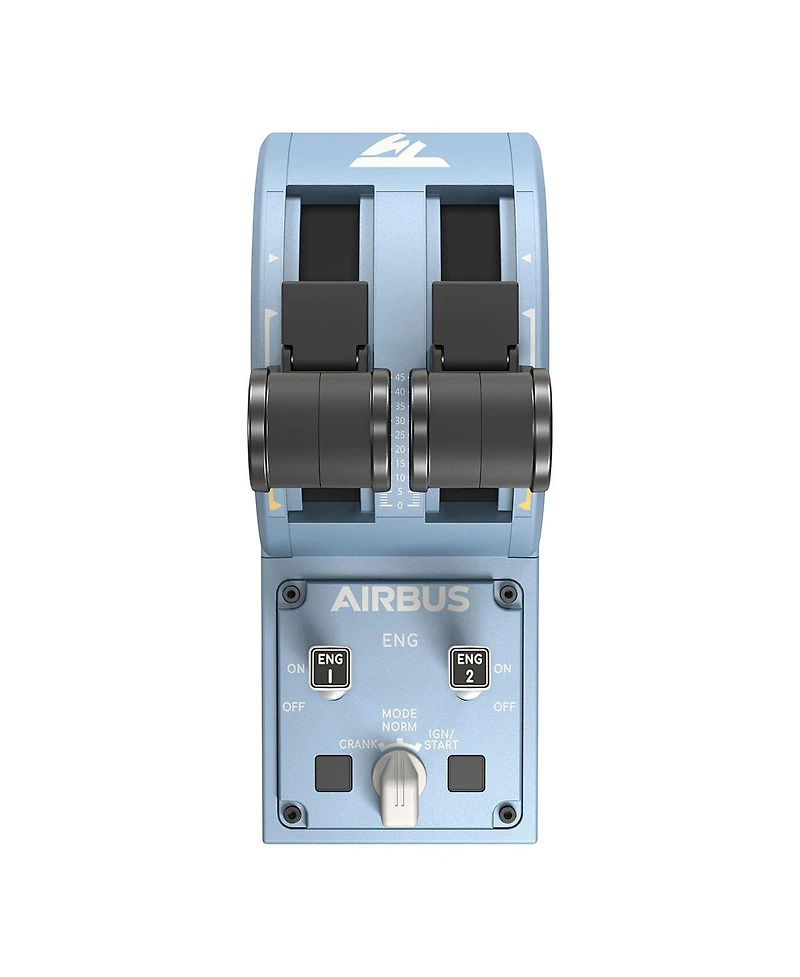 Thrustmaster Tca Quadrant Airbus Edition Joystick, Grayish Blue