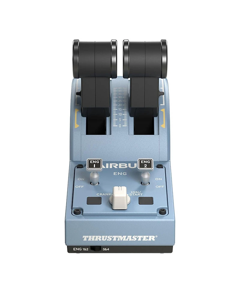 Thrustmaster Tca Officer Pack Airbus Edition Joysticks, Grayish Blue
