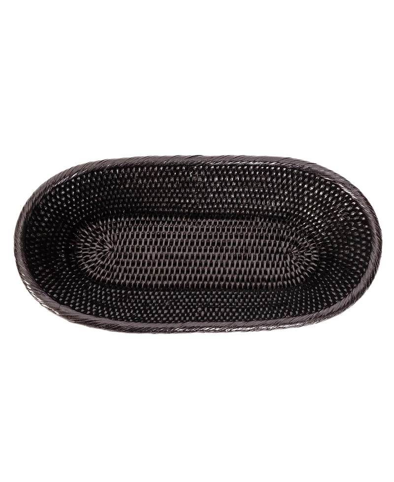 Artifacts Rattan Oval Bread Basket