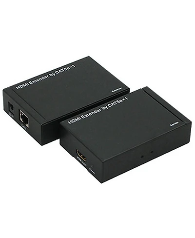 Comprehensive Hdmi Extender Up To 150' Over Single Cat5/6, Signal Rates Up to 4.95Gbps, Auto-Adjustment for Equalization