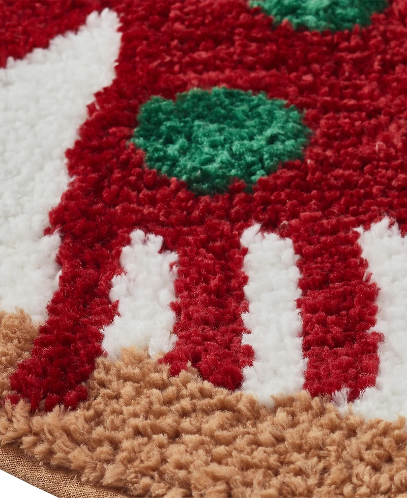 Vcny Home Reindeer Holiday Bath Rug Set, 2 Count