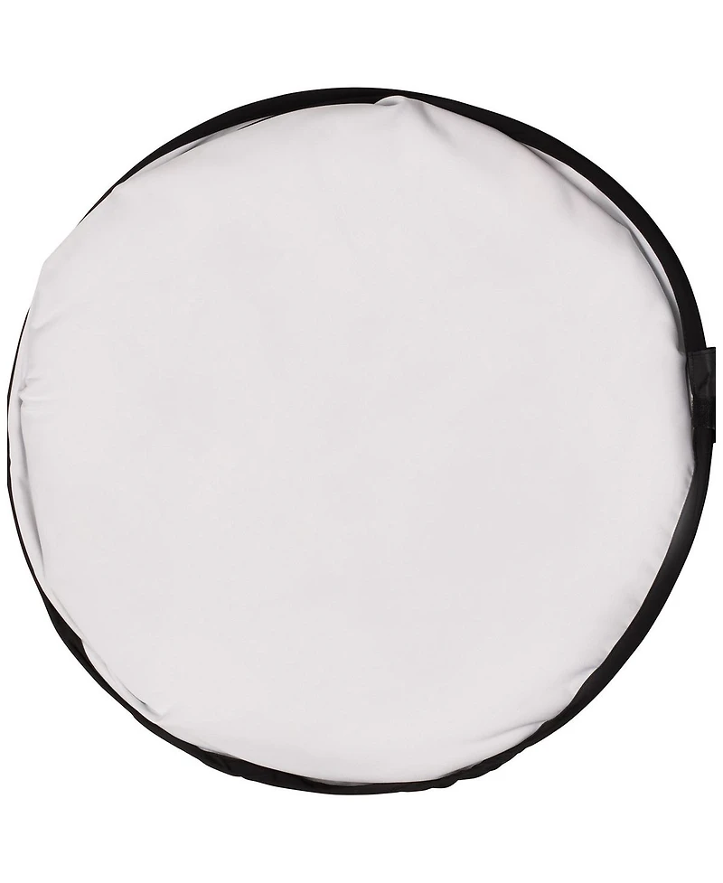 Westcott 5x6.5' Collapsible 2-In-1 Backdrop, Black & White