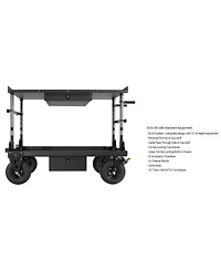 Inovativ Echo 48 Work Station with Extra Large Bottom Drawer, 1000lbs Capacity