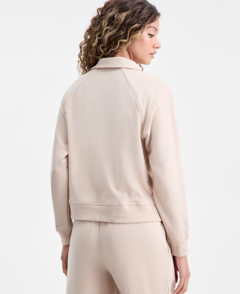 Id Ideology Women's Johnny Collar Top, Macy's Exclusive