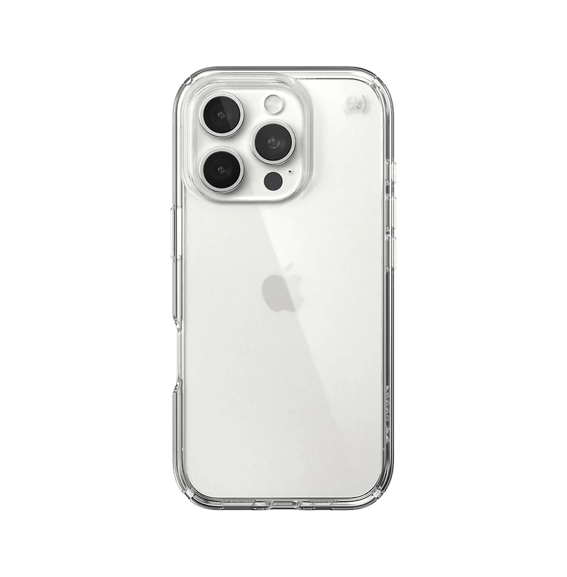 Speck Presidio Perfect Clear Case for Apple iPhone 16 Pro