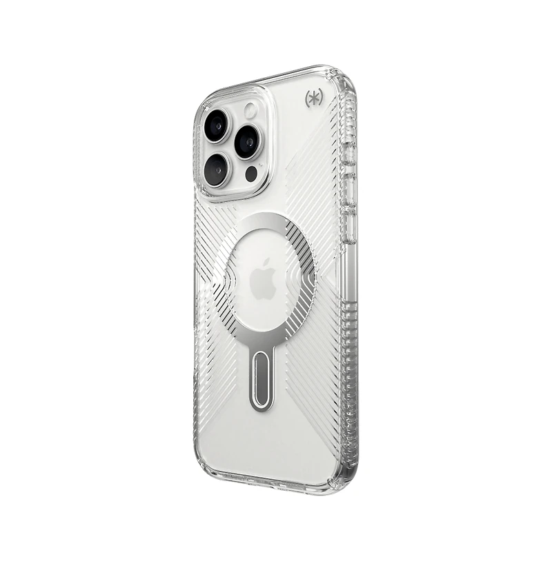 Speck Presidio Perfect Clear Grip Case with ClickLock for Apple iPhone 16 Pro Max