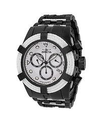 Invicta Men's 48606 Bolt Quartz Chronograph White, Black Dial Watch