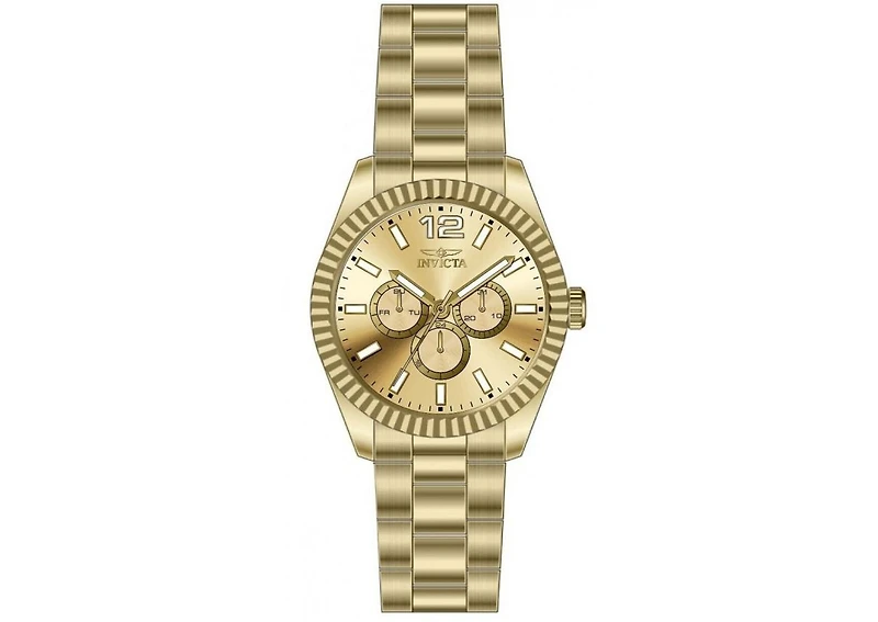 Invicta Men's 49520 Specialty Quartz Chronograph Gold Dial Watch
