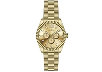 Invicta Men's 49520 Specialty Quartz Chronograph Gold Dial Watch