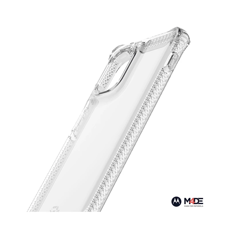 ITSkins Spectrum_R Clear Case for Motorola Moto Edge (2024)