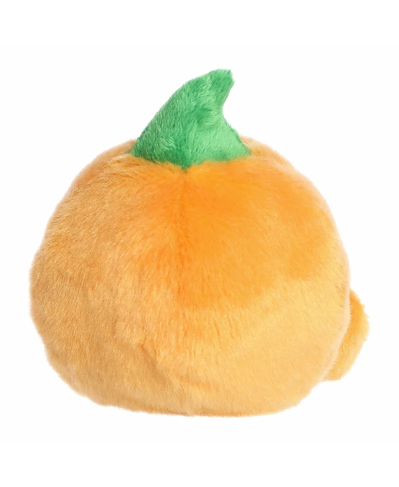 Aurora Mini Gourdon Jack O' Lantern Palm Pals Spooky Plush Toy Orange 5"