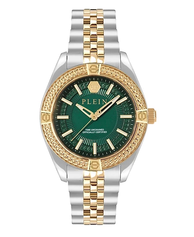 Philipp Plein Men's Two Tone Stainless Steel Watch, 43mm