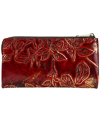 Patricia Nash Prassa Bark Leaves Textured Wallet