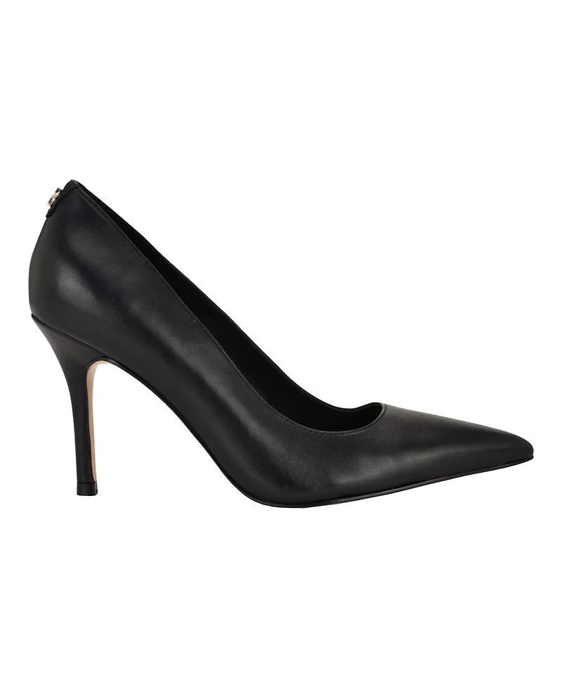 Guess Women's Prindy Square Topline Pointed Toe Pumps