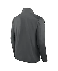 Fanatics Men's Gray Vegas Golden Knights Authentic Pro Rink Fleece Full-Zip Jacket