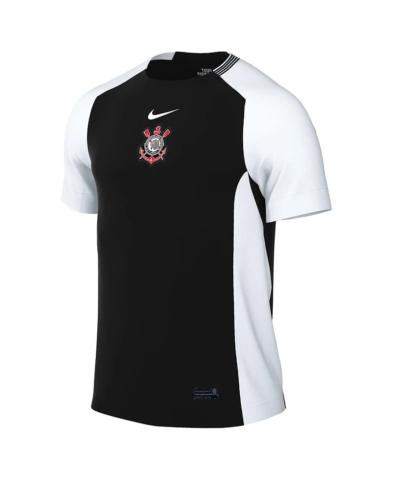 Nike Men's Black Corinthians 2025/26 Away Replica Jersey