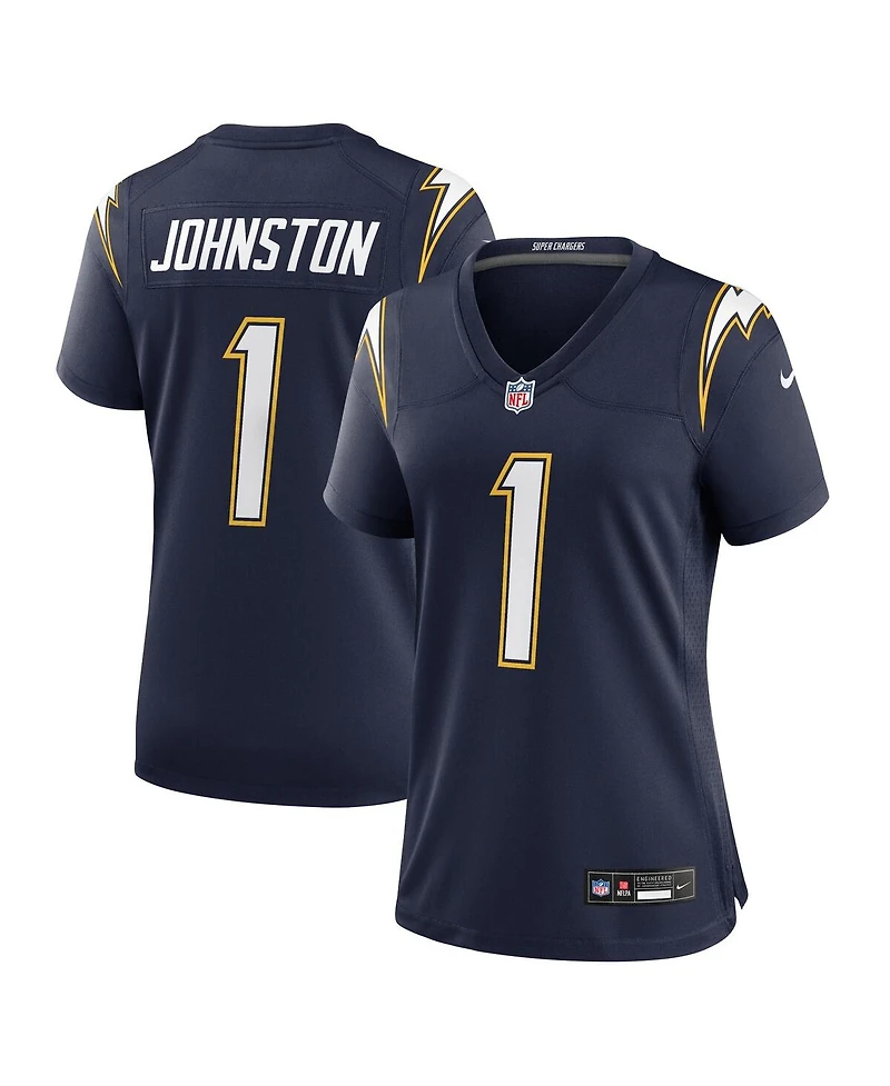 Nike Women's Quentin Johnston Navy Los Angeles Chargers Alternate Super Chargers Game Jersey