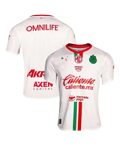 Puma Men's White Chivas 2025/26 Away Authentic Jersey