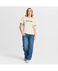Fanatics Women's Cream Philadelphia Eagles Dove Legacy T-Shirt