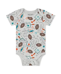 Wear by Erin Andrews Baby Boys and Girls Newborn 3-Piece Miami Dolphins Turn Me Around Bodysuits Pant Set