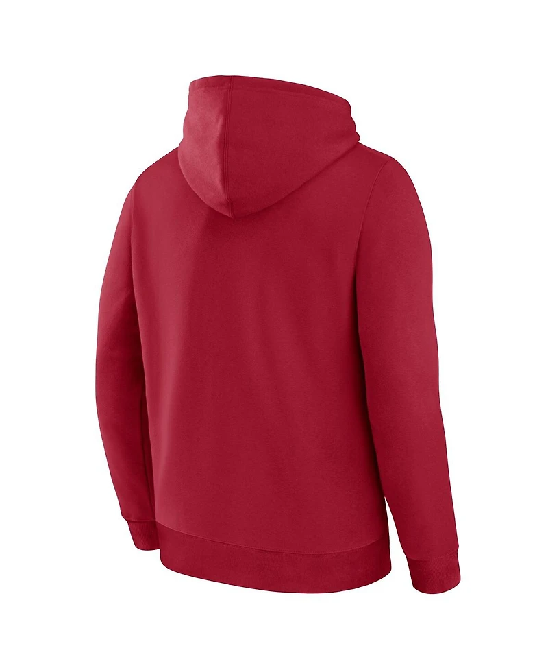 Fanatics Men's Red New York Rangers Centennial Fleece Hoodie