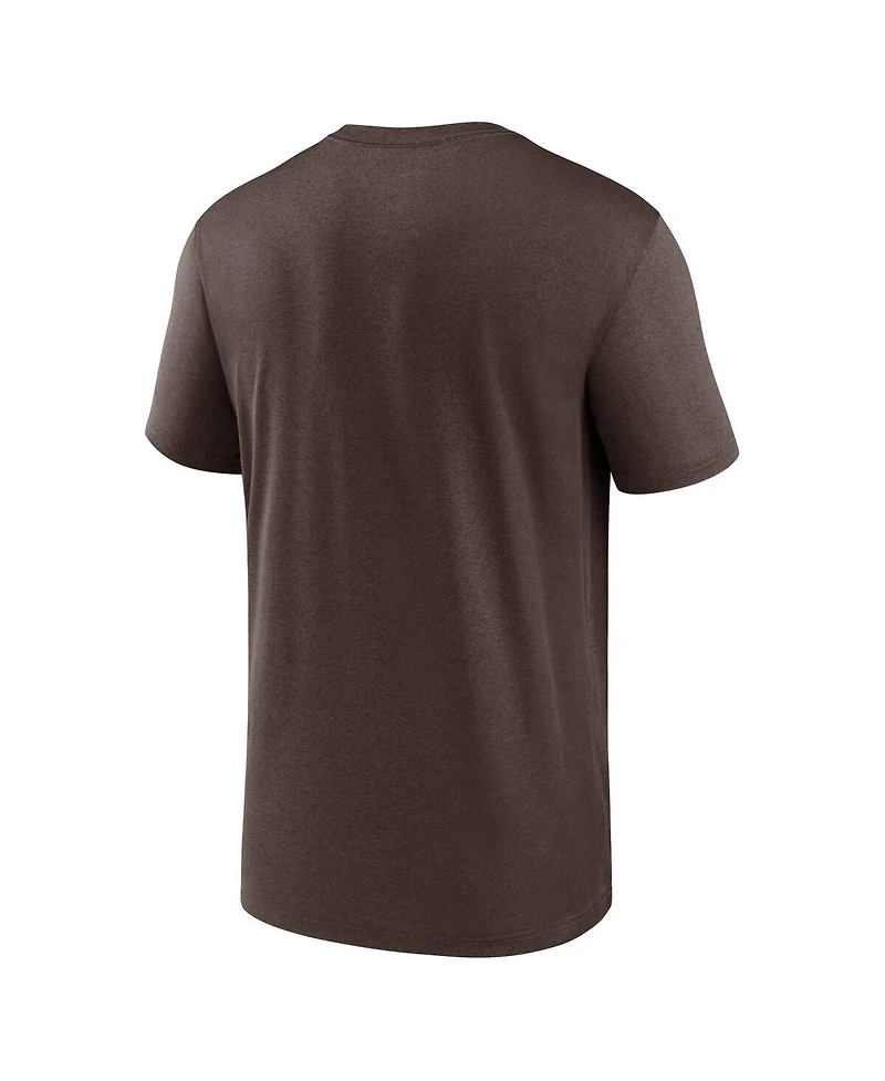 Nike Men's Brown San Diego Padres 2025 Mlb Postseason Authentic Collection Legend Dri-fit T-Shirt