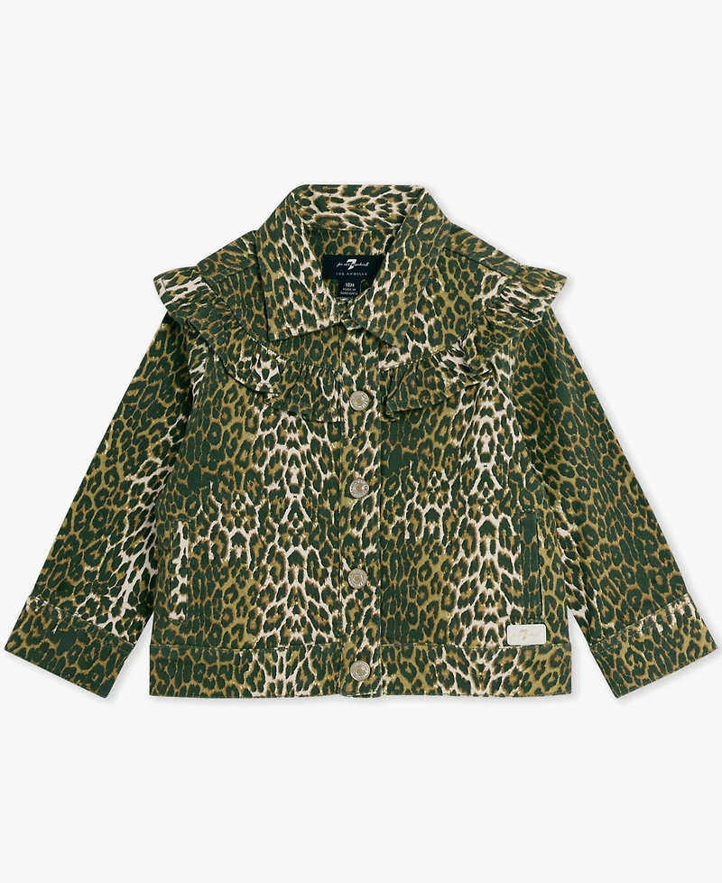 7 For All Mankind Baby Girls 3-Piece Jacket, T-Shirt and Pants Set