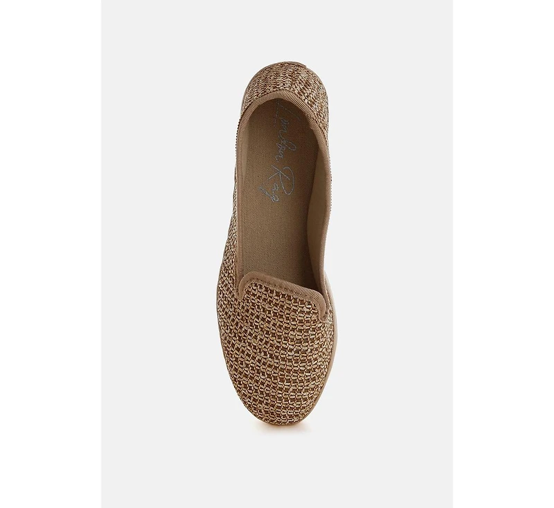 Busaba Round Toe Slip-On Loafers