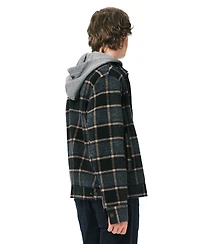 Buffalo David Bitton Men's Jude Hooded Boxy Jacket