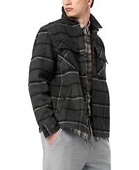 Buffalo David Bitton Men's Jace Plaid Button front Shacket